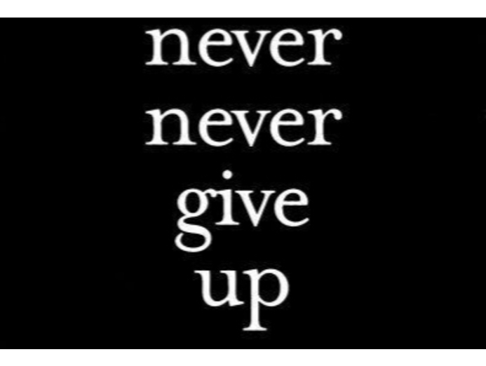 Why you should â€˜Never Give Upâ€™  in Sales.